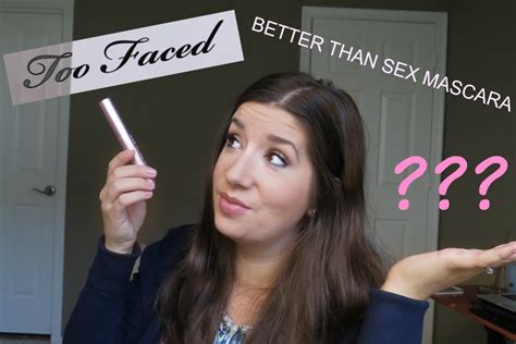 too faced better than sex mascara review and demo youtube