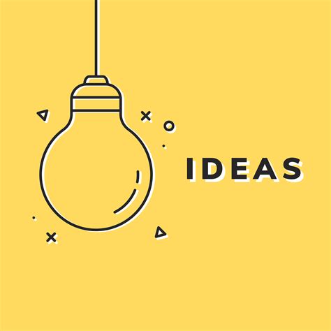 bright ideas  creativity   vectors clipart graphics