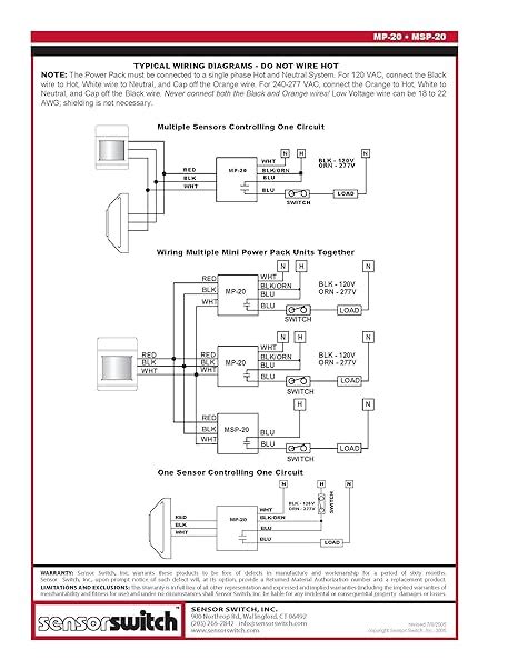 unique wattstopper wiring diagrams