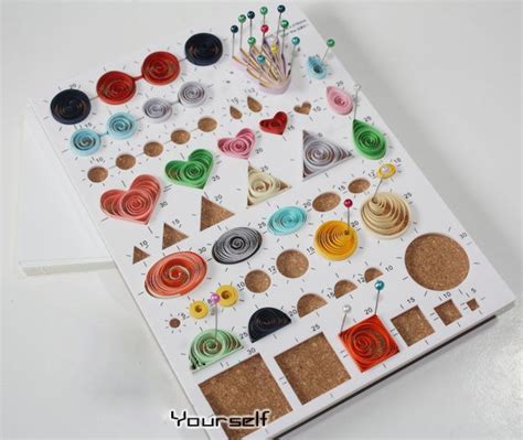 quilling circle template board  ordered   ebay shipped