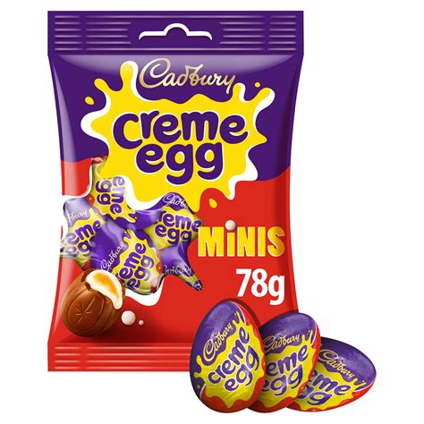 cadbury creme egg minis 78g easter iceland foods