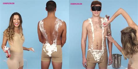 watch real people attempt whipped cream lingerie