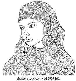 coloring pages muslim girl images pictures  hd hot coloring pages