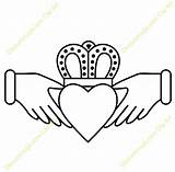 Claddagh Clipart Loyalty Crown Clip Irish Drawing Ring Intricate Friendship Symbols Celtic Discountmugs Tattoo Cross Tattoos Heart Clipground 20clipart Painting sketch template