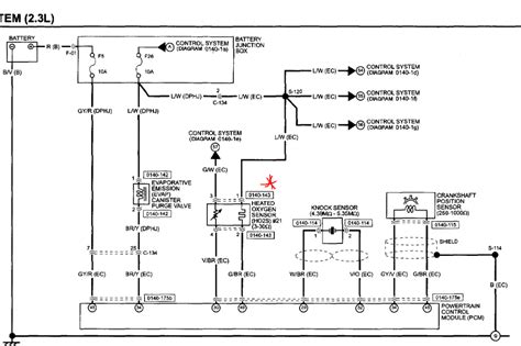wiring diagram  sensor bank   pcm