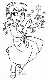 Elsa Frozen Coloring Pages Baby Clipart Drawing Deviantart Strive Rain Colouring Color Print Printable Kid Vector Sketch Movies Tags sketch template