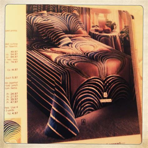 eleven very ugly bedspreads from the 1976 montgomery ward catalog ~ popthomology