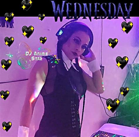 Dj Anime Star Anoche La Fiesta Tematica Merlina 🖤🖤🖤🖤