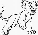 Lion Coloring King Simba Pages Nala Kiara Baby Rani Kids Printable Print Color Colouring Colorear Para Az Book Clipart Dibujos sketch template