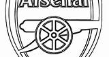 Arsenal Coloring Logo חיפוש של Soccer Pages sketch template