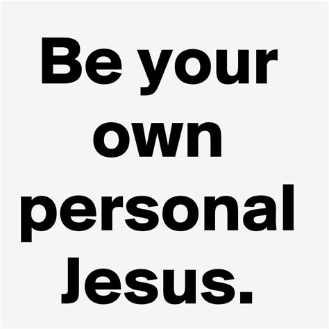 personal jesus post  lgac  boldomatic