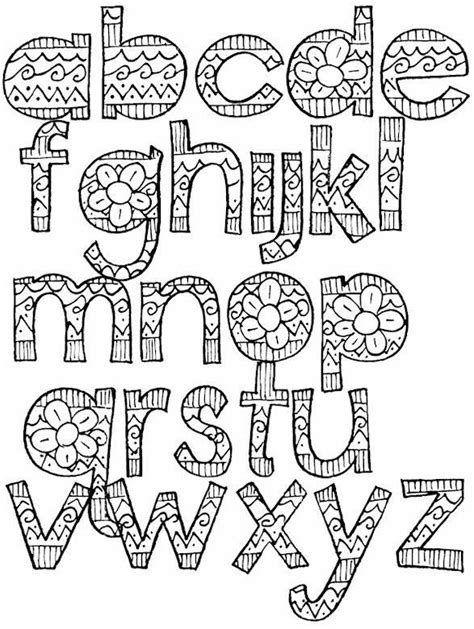 pin  lorell rogers  hand lettered alphabets doodle lettering