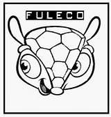 Fuleco Copa Mascote Retiradas sketch template