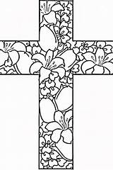 Coloring Cross Pages Printable Crosses Stations Adults Celtic Flowers Mandala Color Country Print Easter Running Kids Adult Getcolorings Colouring Religious sketch template