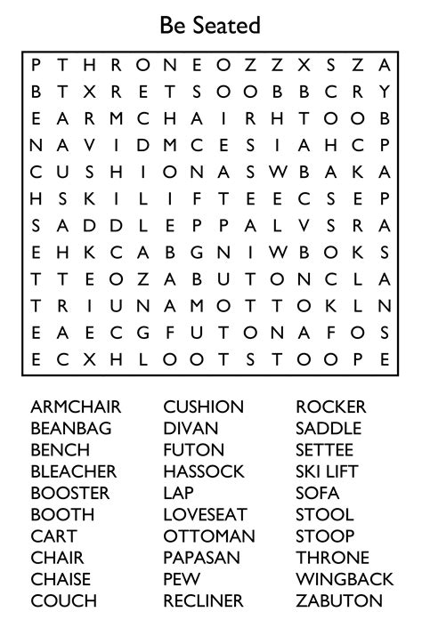 printable word search puzzles