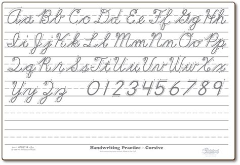 cursive letters worksheets printable