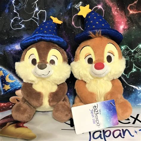 D23 Expo Japan 2018 Disney Chip And Dale Plush Doll Figure