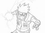 Kakashi Coloring Pages Hatake Printable Color Getcolorings Print sketch template