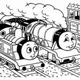 Thomas Coloring Friends Pages Kids Gordon Train Tank sketch template