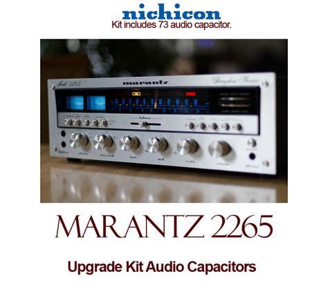 marantz  upgrade kit audio capacitors