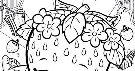 75 shopkins coloring pages strawberry kiss cool wallpaper