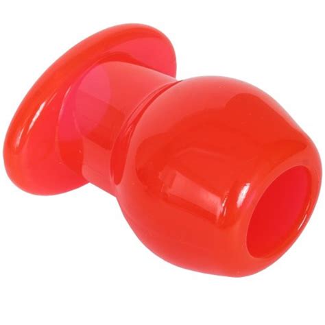 Perfect Fit Tunnel Plug Xl Red Sex Toys And Adult