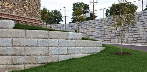 big block retaining wall systems versa lok