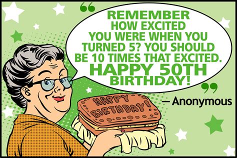 Funny 50th Birthday Quotes And Sayings For Your Golden
