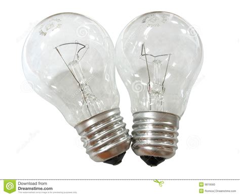 bulb lamps isolated  white background stock photo image  metal lamp