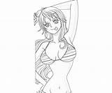 Nami Piece Coloring Pages Look Another sketch template