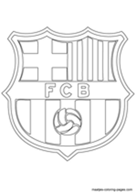 fc barcelona soccer coloring pages
