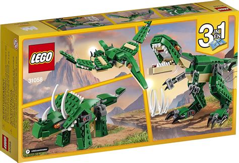 lego creator mighty dinosaurs  build   dinosaur set
