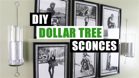 diy dollar tree wall sconces diy home decor youtube