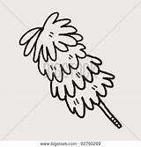 Feather Duster Coloring Template sketch template