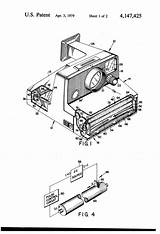 Polaroid Patent Camera Drawing Google Patents Office Cameras Search Choose Board Film Kamera sketch template