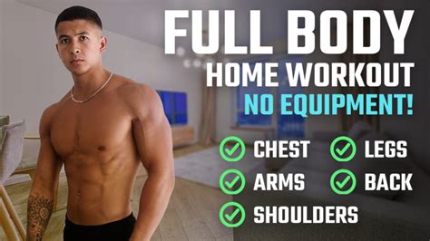 Build Muscle At Home The Best Full Body Home Workout For