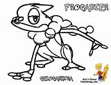 Froakie Coloring Pokemon Getcolorings Pages sketch template