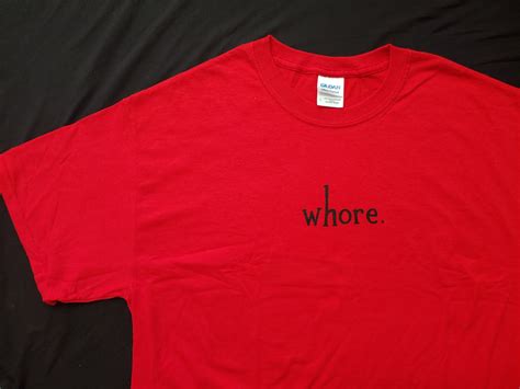 whore t shirts angus oblong