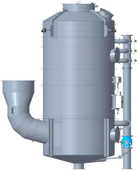 production scrubber system exhaust gas sox scrubber system