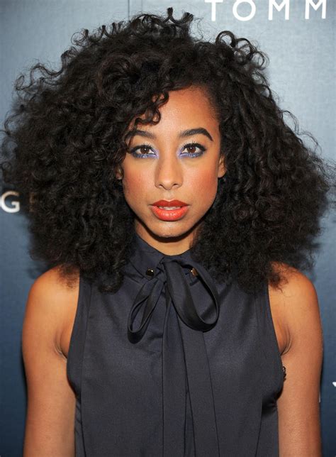 corinne bailey rae shares why natural curls are easier to maintain than