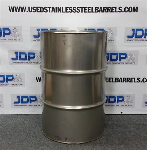 gallon  stainless steel barrel closed head  mm closed top barrels  stainless