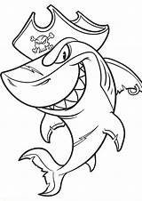Haaien Ausmalbilder Malvorlage Haai Kids Piraat Leukvoorkids Leuk Ausmalen Kinder Tulamama Malvorlagen Piraten Bezoeken Bord Uitprinten Downloaden Letzte Dieren sketch template