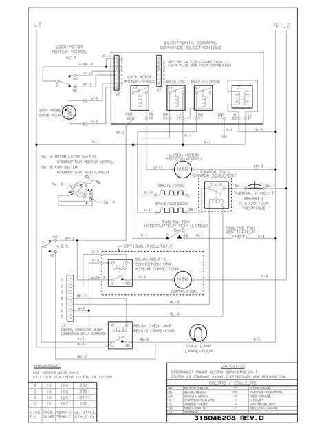 frigidaire gallery stove wiring diagram wiring diagram