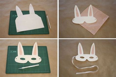 cute bunny mask teaching crafts crafts animal masks craft