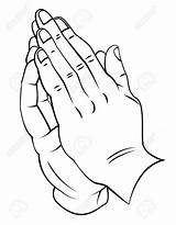 Praying Hands Hand Drawing Vector Stock Illustration Clipart Depositphotos Drawings Tutorial Child Getdrawings Sign Graphic Line Funwayillustration sketch template