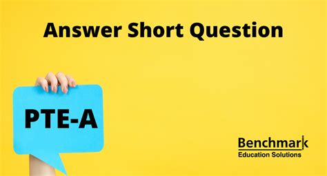 pte answer short questions list