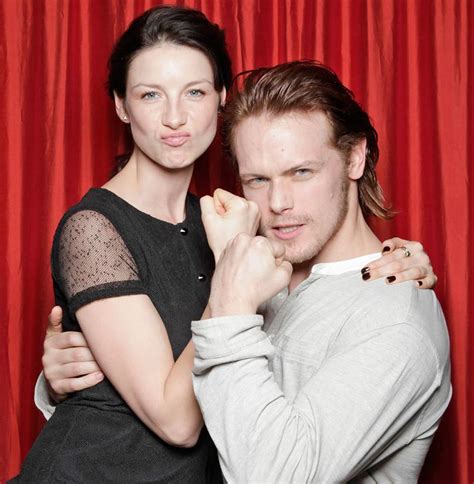 new tv guide interview with caitriona and sam outlander tv news