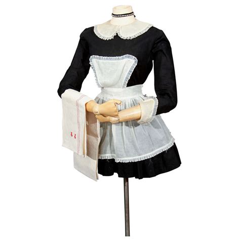 french maid costume on mannequin at 1stdibs