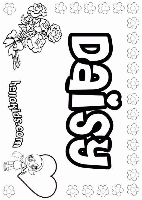 daisy girl scouts coloring pages    daisy girl