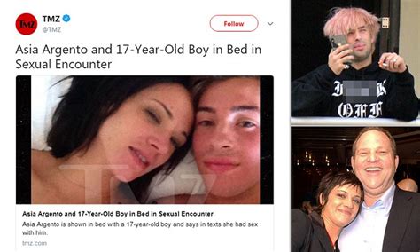 Asia Argento Admits She Did Have Sex With Jimmy Bennett In Texts
